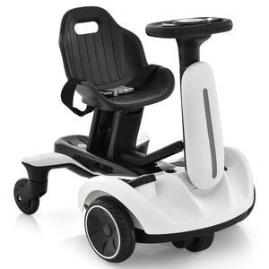 6V Kids Ride on Drift Car with 360° Spin and 2 Adjustable Heights