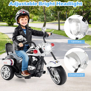 6V 3 Wheel Kids Motorcycle - Rechargeable for Kids - Electric Motorcycle