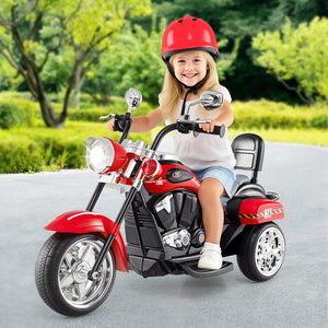 6V 3 Wheel Kids Motorcycle - Rechargeable for Kids - Electric Motorcycle