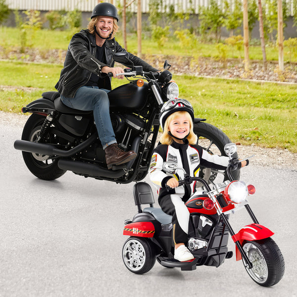 6V 3 Wheel Kids Motorcycle - Rechargeable for Kids - Electric Motorcycle