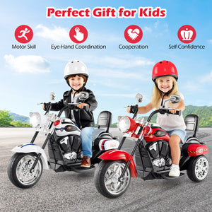 6V 3 Wheel Kids Motorcycle - Rechargeable for Kids - Electric Motorcycle