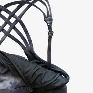 Chloe 4 Running Nursing & Pumping Sports Bra (Black Cloud)