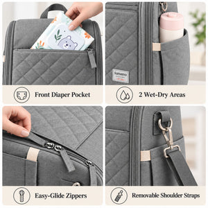 Portable Folding Baby Changing Bag