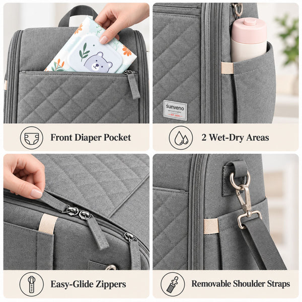 Portable Folding Baby Changing Bag
