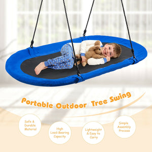 60 Inch Saucer Surf Outdoor Adjustable Swing Set - Electric for Infants