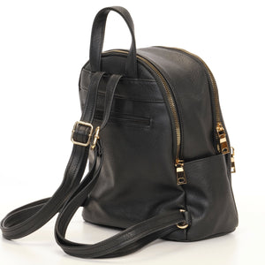 The Sleepy Panda Mini - Vegan Leather Mini Backpack