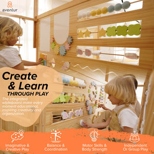 Alpine Adventure Indoor Play Gym: Climber, slide, and activity set for kids, shown from angle 6.
