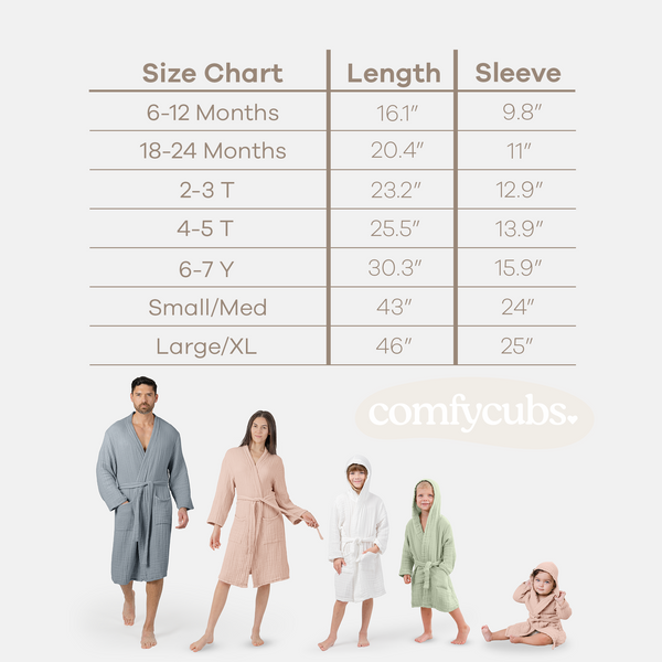 Muslin Bathrobe in Blush