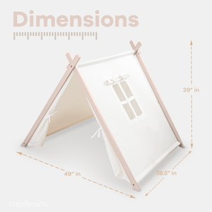 Kids Indoor Play Tent in Blush