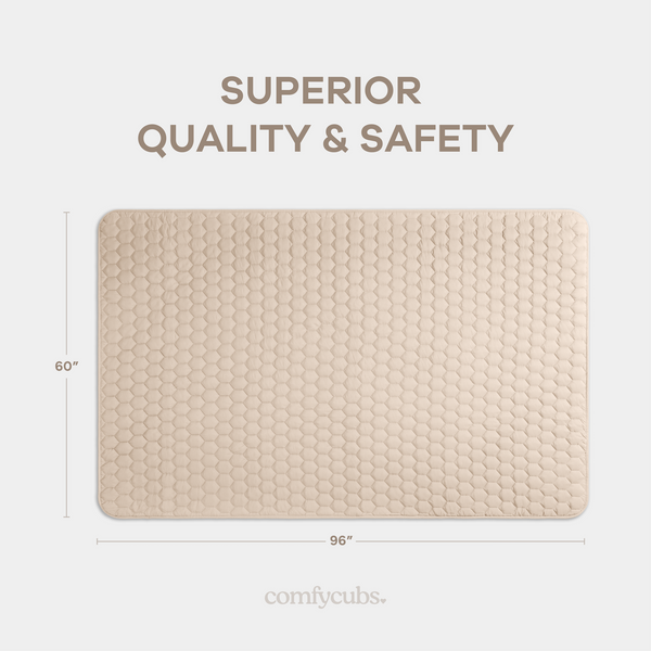 Play Mat with Non-Slip Bottom in Sand