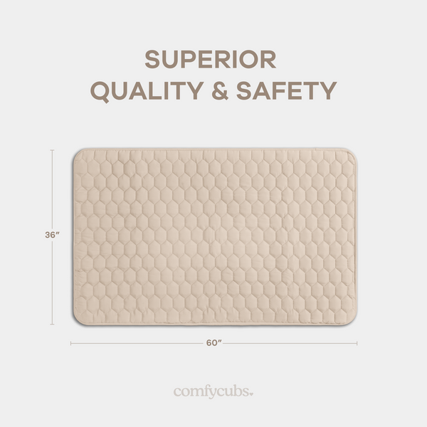 Play Mat with Non-Slip Bottom in Sand