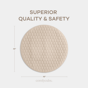 Play Mat with Non-Slip Bottom in Sand