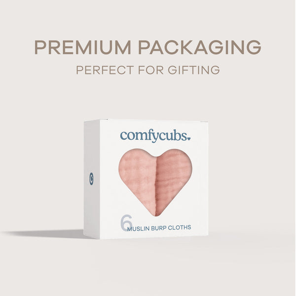 Muslin Burp Cloths in Lace