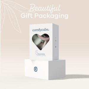 Pacifiers in Multicolor Neutral, 5 Pack