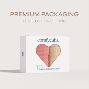 Muslin Burp Cloths in Multi Girl