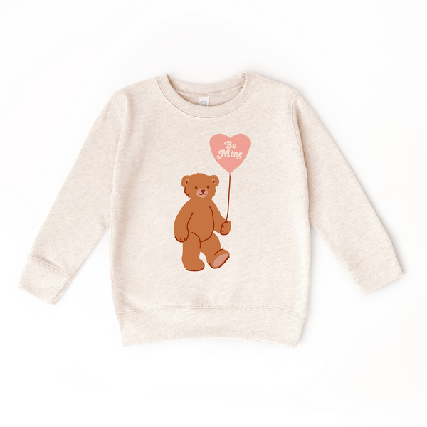 Be Mine Bear Sweater for babies, cozy and cute top perfect for any occasion.