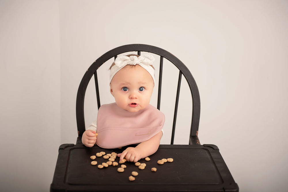 Classic Single Mauve Bib - MOOGCO Baby
