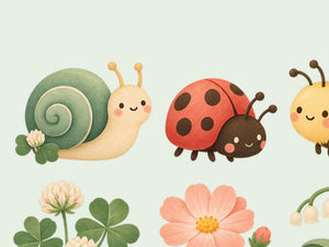 Clover Garden Wall Decals, Set of 15, image 4