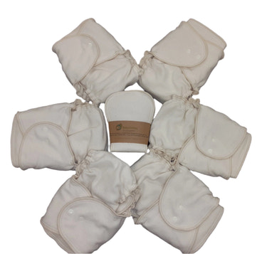 Hemp/Cotton Diaper Bundle (Pack of 6) with Doublers Liners