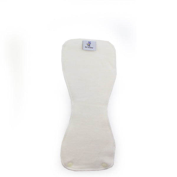 6r Soaker Insert Set | Bamboo Cotton Fleece - 7 Layer Everyday Absorbency