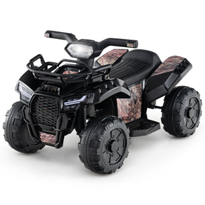 6V Kids ATV Quad Electric Ride On Car with LED Light and MP3