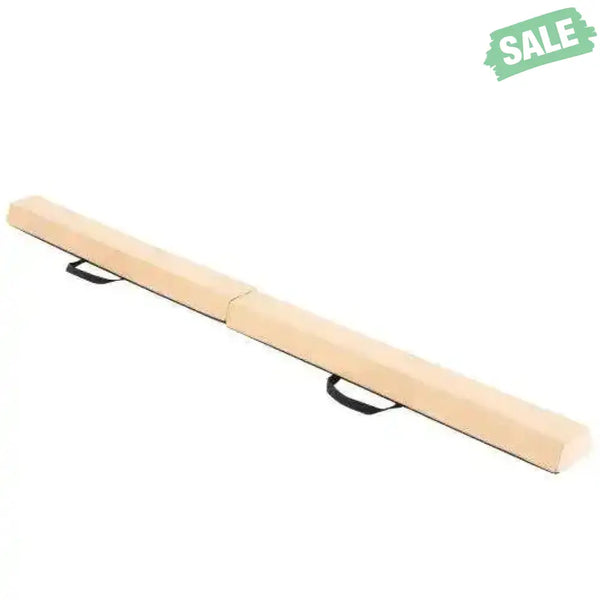 7 FT Folding Balance Beam with Removable Suede Cover and Non-slip Bottom-Navy Baby Gyms & Playmats