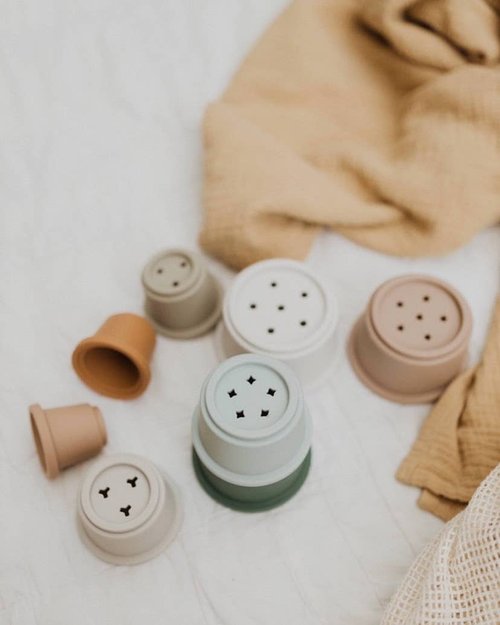 Silicone Stacking Cups