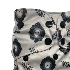One Size Pocket Diaper - Ghostly Ghouls