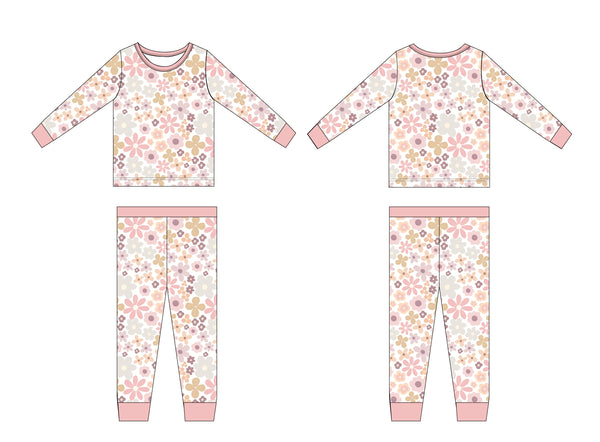 Blush Lotus Lennon Set viscose bamboo hypoallergenic sleepwear