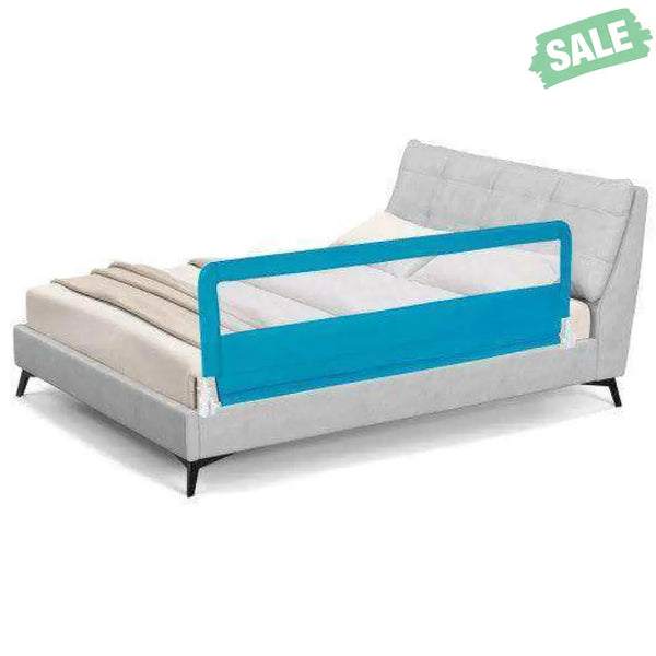 71 Inch Extra Long Swing Down Bed Guardrail with Safety Straps-Pink Pink Bed Rails