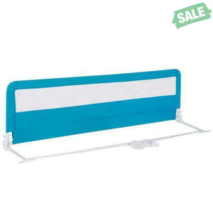 71 Inch Extra Long Swing Down Bed Guardrail with Safety Straps-Pink Pink Bed Rails