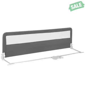 71 Inch Extra Long Swing Down Bed Guardrail with Safety Straps-Pink Pink Bed Rails