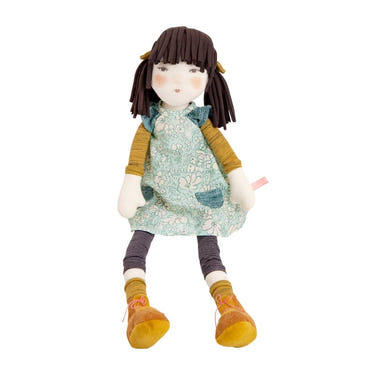 Iris The Rosalies doll by Moulin Roty, a charming and soft toy for babies and toddlers.