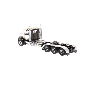 Western Star 4900 SF Tridem Day Cab Truck Tractor Black "Transport Series" 1/50 Diecast Model by Diecast Masters