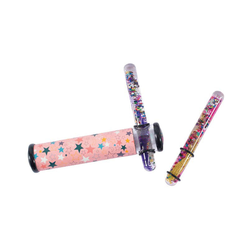 "Assorted kaleidoscopes set by Moulin Roty - colorful recreational toy for babies and toddlers."