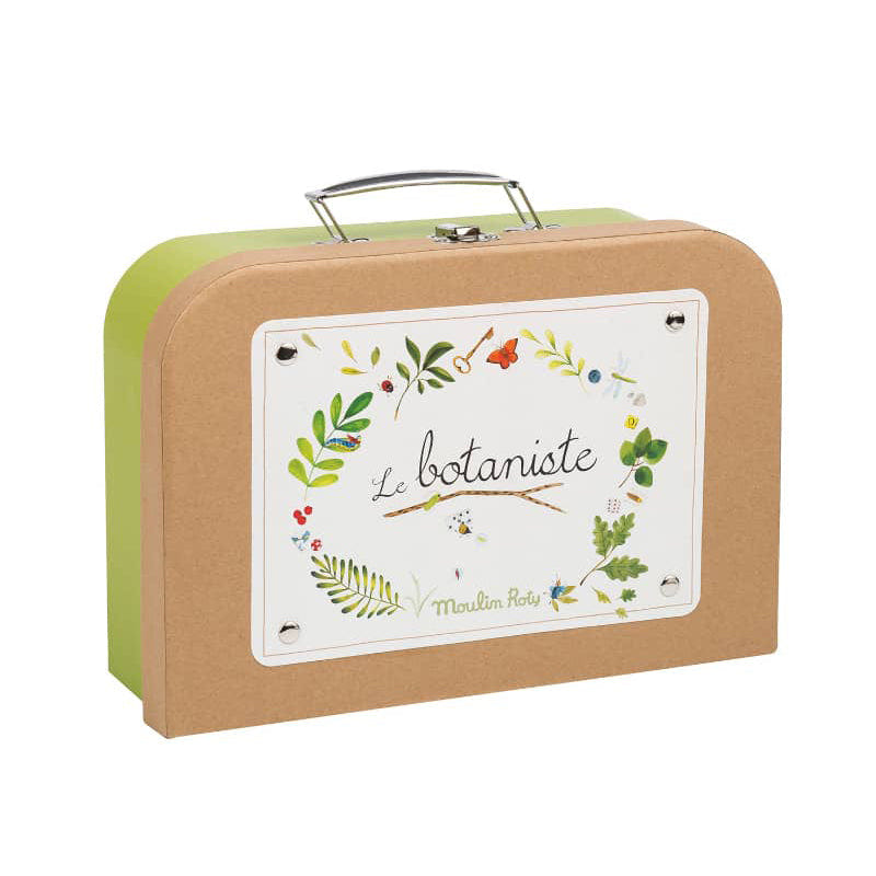 "Botanist suitcase for babies, perfect for exploring nature and outdoor adventures."