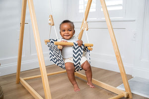 Spruce | Foldable Baby Swing - Gray
