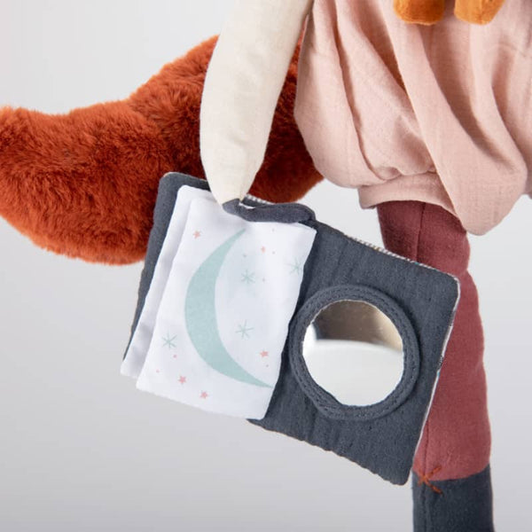 Lune the Rabbit - Stuffed Activity Toy - Moulin Roty