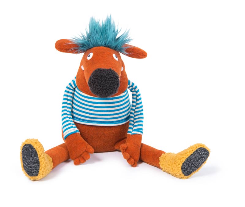 Pidou The Schmouk plush toy by Moulin Roty, adorable and soft, perfect for babies and toddlers.