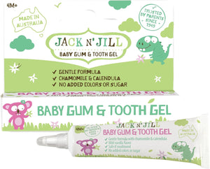 Jack N Jill Kids - Baby Tooth & Gum Gel, 0.5 oz (Pack of 6) - Gluten-Free, Kosher