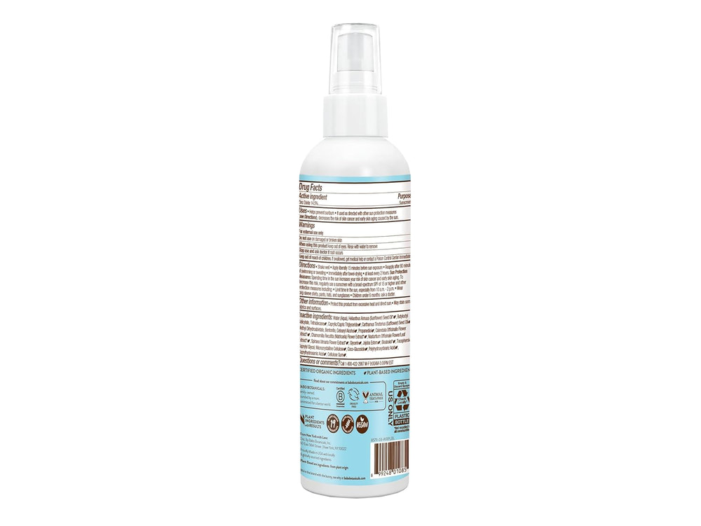 Babo Botanicals Sensitive Skin Baby Sun Spray, SPF 30, 6 oz