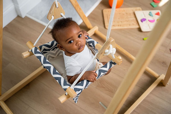 Spruce | Foldable Baby Swing - Gray