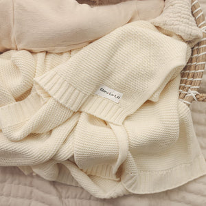 Organic Classic Luxury Knit Baby Swaddle Blanket