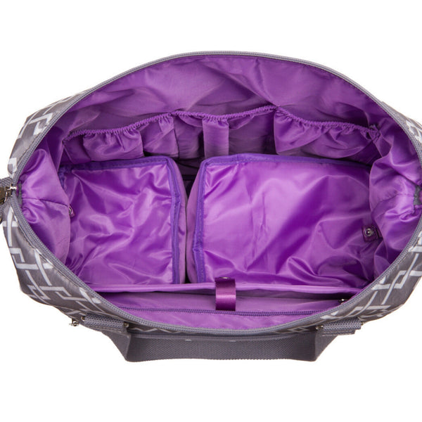 Sarah Wells Lizzy Breast Pump Tote – Lightweight, Easy-Clean Bag with Insulated Pocket, Laptop Sleeve & Side Storage – Fits Pumps & More