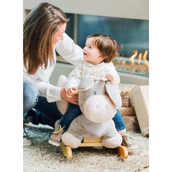 Nattou Cappuccino Donkey Rocking Horse - 10-36 months