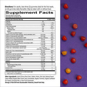 Smartypants Kids Complete Multivitamin + Omega-3 with Vitamin D (180 Count)