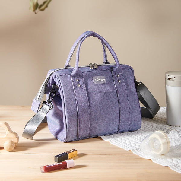 Stylish women mini crossbody diaper bag in angle 13, perfect for moms on the go.