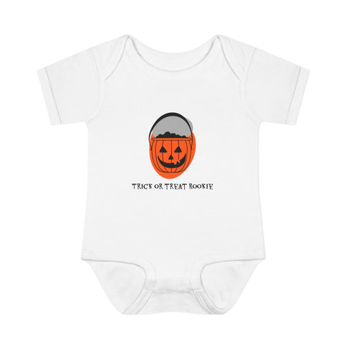 Trick or Treat Rookie Onesie (Babies/Toddlers)