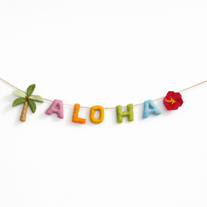 Felt Garland - ALOHA