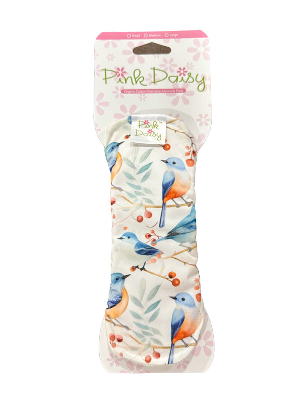 Pink Daisy Organic Cotton Feminine Pads